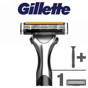 Gillette Blue3 holící strojek + 1 hlavice