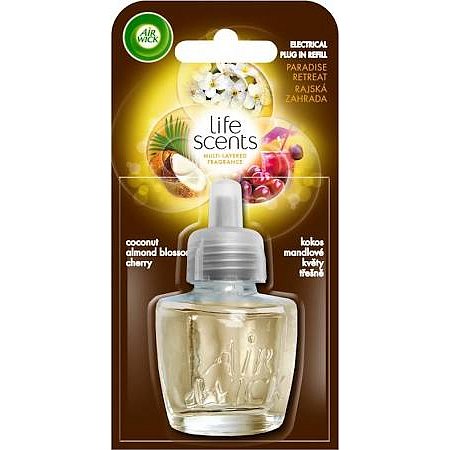 Airwick Life Scents tekutá náplň do elektrického přístroje - rajská zahrada 19 ml
