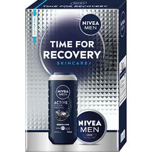 NIVEA MEN Time for Recovery dárková sada pro muže