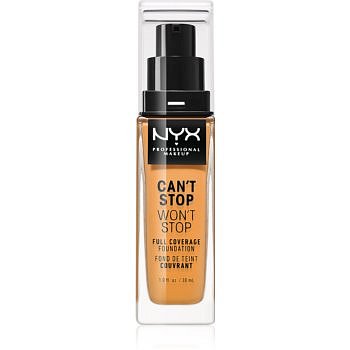 NYX Professional Makeup Can't Stop Won't Stop vysoce krycí make-up odstín 16.5 Nutmeg 30 ml