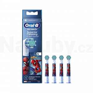 Oral-B Kids Spiderman náhradní hlavice 4 ks