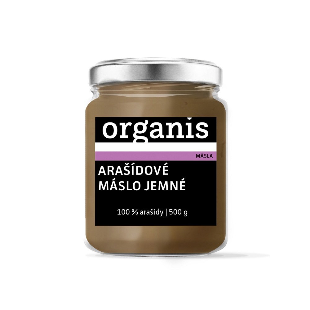 ORGANIS Arašídové máslo jemné 500 g