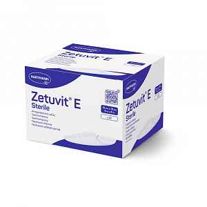 Zetuvit E savé kompresy 10 x 10 cm sterilní 25 ks