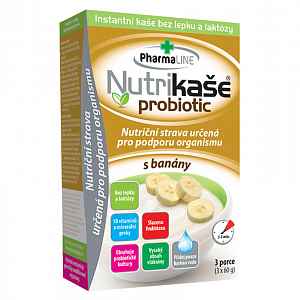 Nutrikaše probiotic s banány 3x60 g