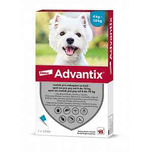 Advantix pro psy Spot On 4-10kg