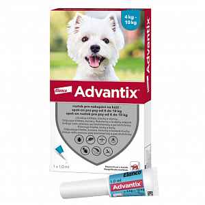 Advantix pro psy Spot On 4-10kg