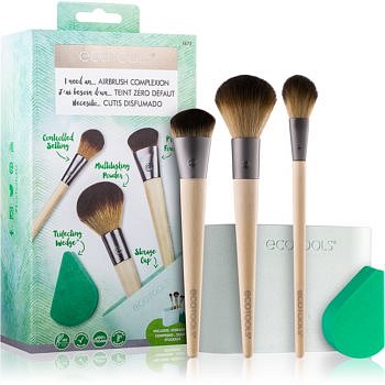 EcoTools Airbrush Complexion sada štětců (na obličej)