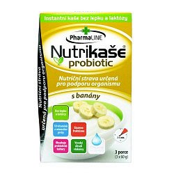 Nutrikaše probiotic s banány 3x60 g