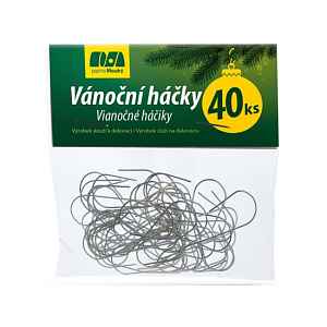 Papírna Moudrý vánoční háčky 40 ks
