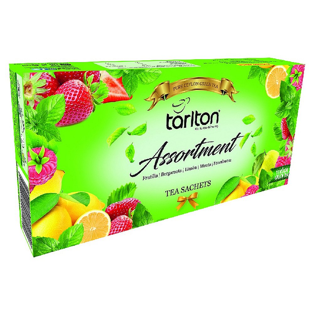 TARLTON Assortment 5 Flavour zelený čaj 100 sáčků