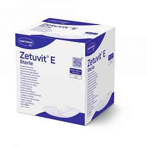 Zetuvit E savé kompresy 10 x 20 cm sterilní 25 ks