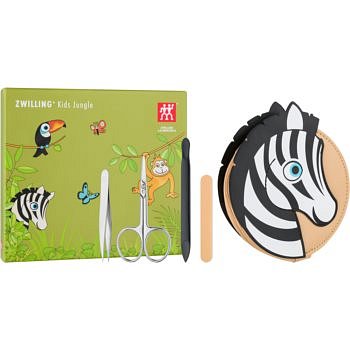 Zwilling Kids Jungle manikúrní set pro děti Zebra 4 ks