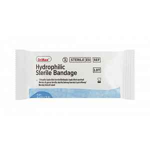 Dr. Max Hydrophilic Sterile Bandage 6 cm x 5 m 1 ks