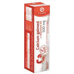 Galmed Calcium 500mg 20 šumivých tablet