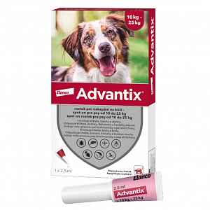 Advantix pro psy Spot On 10-25kg