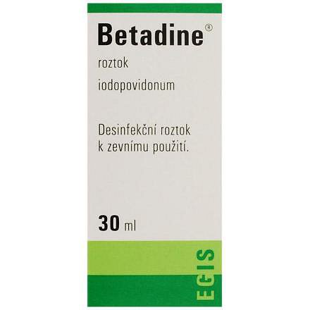 Betadine tekutina 1 x 30 ml (H) zelený