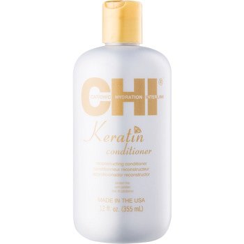 CHI Keratin kondicionér s keratinem pro suché a nepoddajné vlasy bez parabenů  355 ml