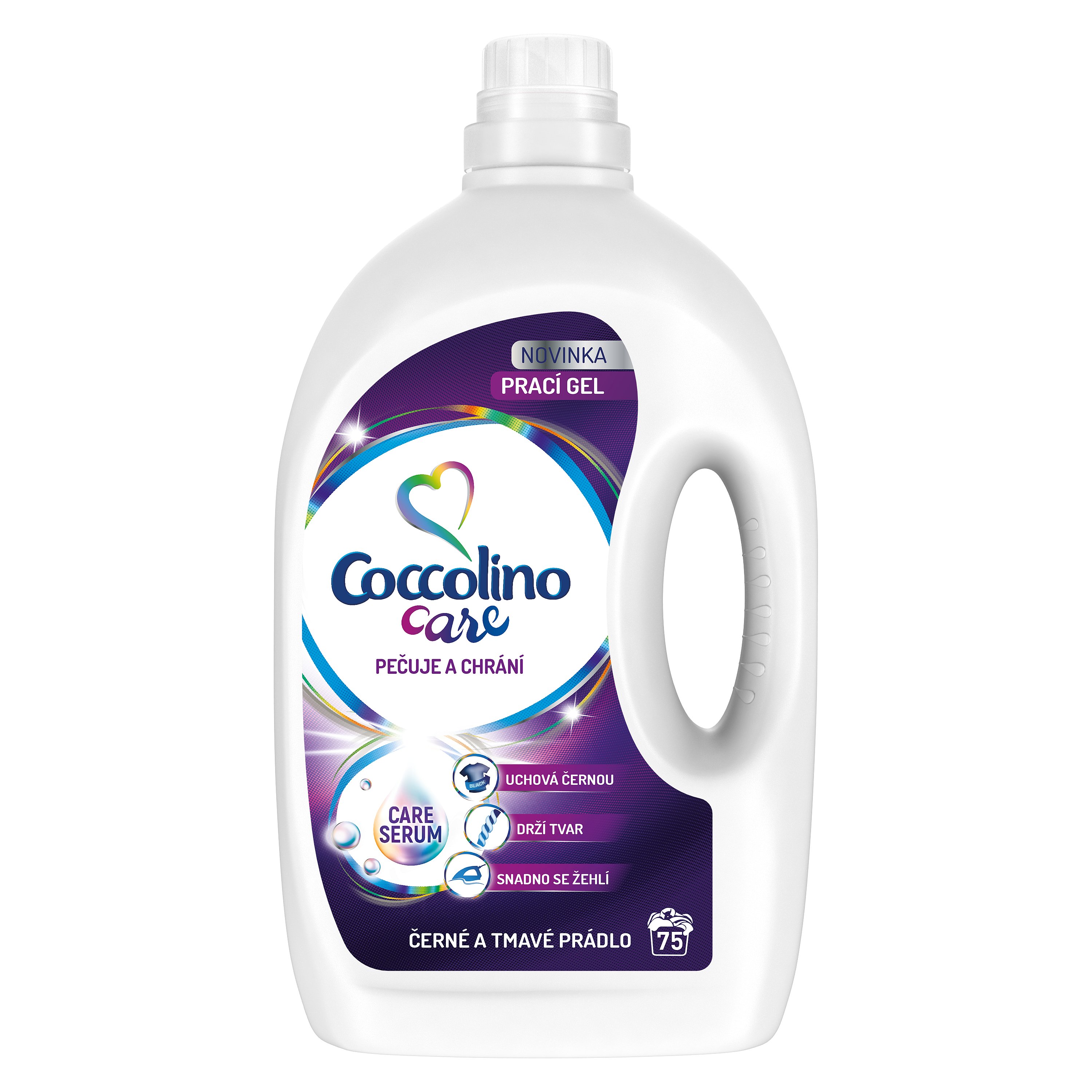 Coccolino Care Black prací gel, 75 praní 3 l