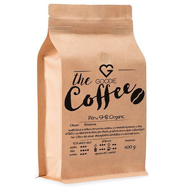 Káva - Peru SHB Organic 400 g