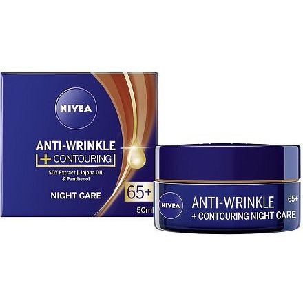 NIVEA Noční krém pro zlepšení kontur 65+ 50ml