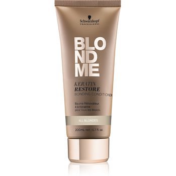 Schwarzkopf Professional Blondme keratinový obnovující kondicionér pro všechny typy blond vlasů  200 ml