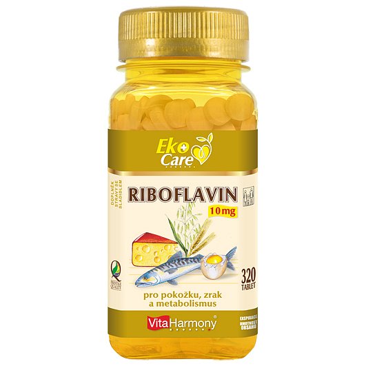 VitaHarmony VE Riboflavin (Vitamin B2) 10 mg - 320ks