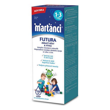 Walmark Marťánci Futura sirup 1+ 125 ml