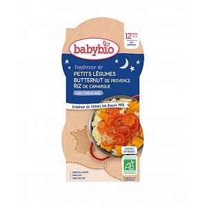 Babybio Zelenina s rýží 2x200 g