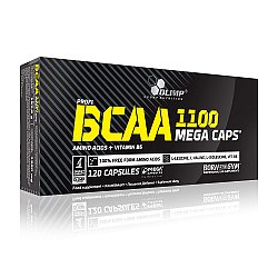 BCAA Mega Caps 1100, Olimp, 120 kapslí