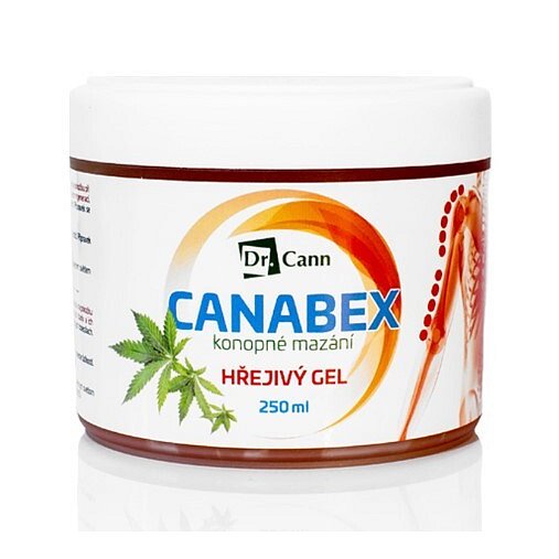 Dr Cann CANABEX™ konopné mazání - hřejivý gel 250 ml