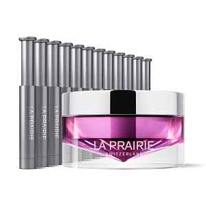 La Prairie Platinum Rare Haute-Rejuvenation Mask dvoufázová noční péče pro obnovu pleťových buněk  20 ml + 12 x 0,7 ml