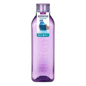 SISTEMA Hydrate láhev square šroubovací fialová 1000 ml