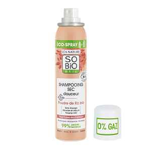 SO’BiO étic Jemný suchý šampon ve spreji BIO 100 ml