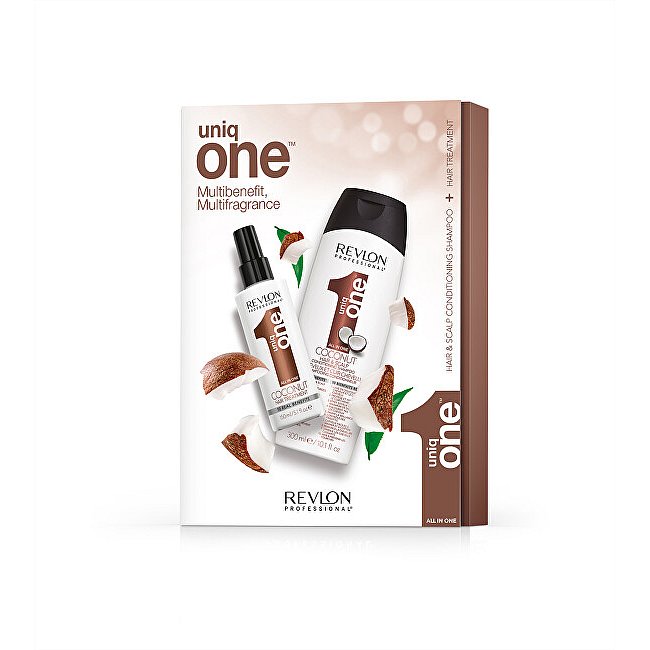 Uniq One Kosmetická sada vlasové péče KOKOS 150 ml + 150 ml