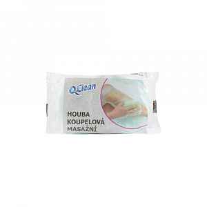 Q-CLEAN Masážní koupelová houba 1 ks