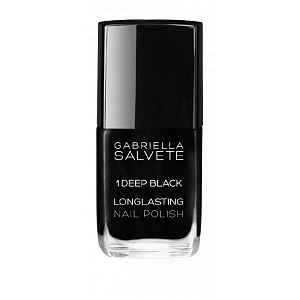 Gabriella Salvete Dlouhotrvající lak na nehty s vysokým leskem - Deep Black 11ml