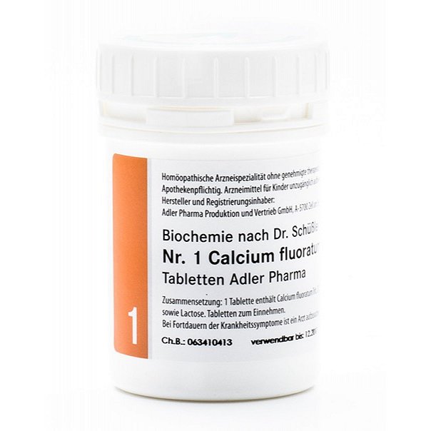 Adler Pharma Nr.1 Calcium fluoratum D12 1000 tablet