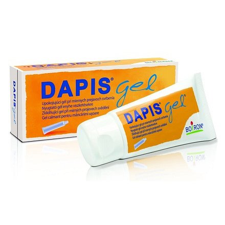 Dapis gel 40g - zklidňující gel při poštípání hmyzem - exp. 09/2018