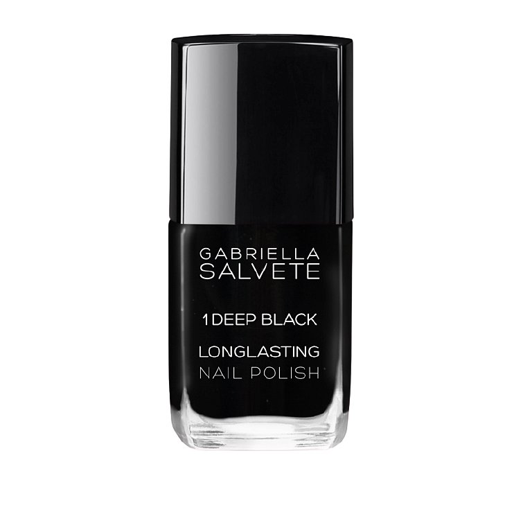 Gabriella Salvete Dlouhotrvající lak na nehty s vysokým leskem - Deep Black 11ml