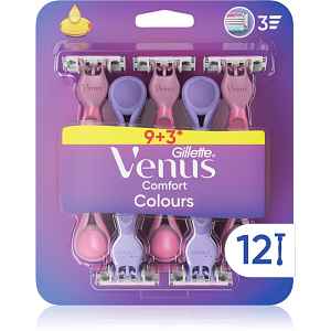 Gillette Venus Comfort Colours jednorázová holítka 12 ks