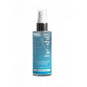 he-shi H2O Glow Hyaluronic Facial Mist samoopalovací pleťová voda 100 ml