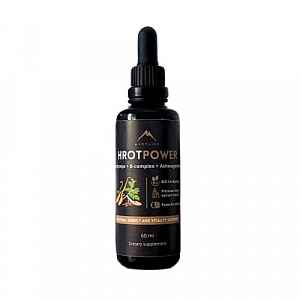 Hrotlife Hrotpower Cordyceps + B-komplex + Ashwagandha tinktura 60 ml