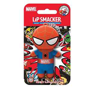 Lip Smacker Marvel Super Hero Lip Balm - Spiderman balzám na rty a klíčenka  4 g