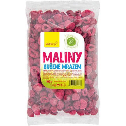 Maliny lyofilizované 100 g Wolfberry