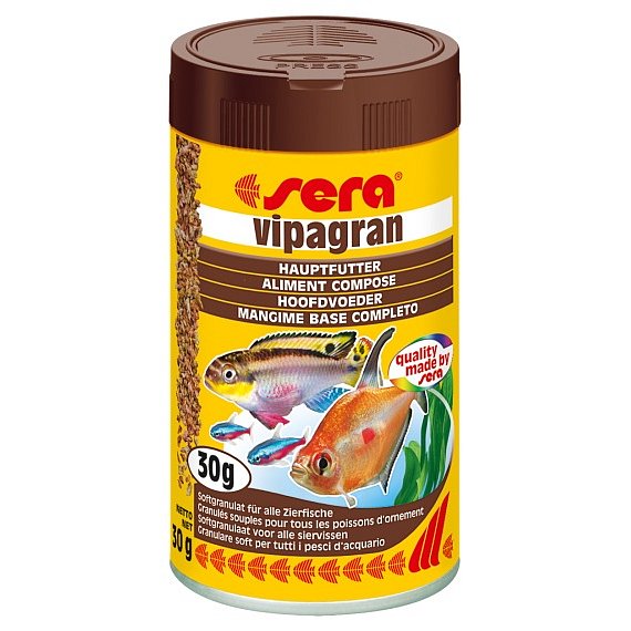 Sera základní krmivo pro okrasné ryby Vipagran 100ml