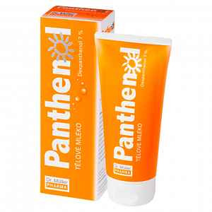 Panthenol tělové mléko 7 % 200ml Dr.Müller