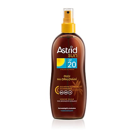 ASTRID SUN Olej na opalování OF 20 200 ml