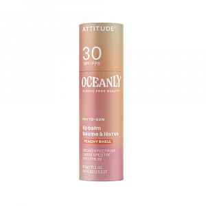 ATTITUDE Oceanly Tónující balzám na rty SPF30 Peachy Shell 8,5 g