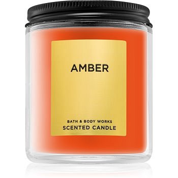 Bath & Body Works Amber vonná svíčka 198 g