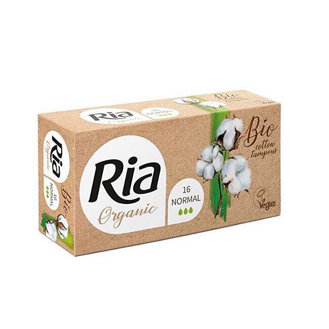 Dámské BIO/Vegan tampóny Organic Normal 16 ks